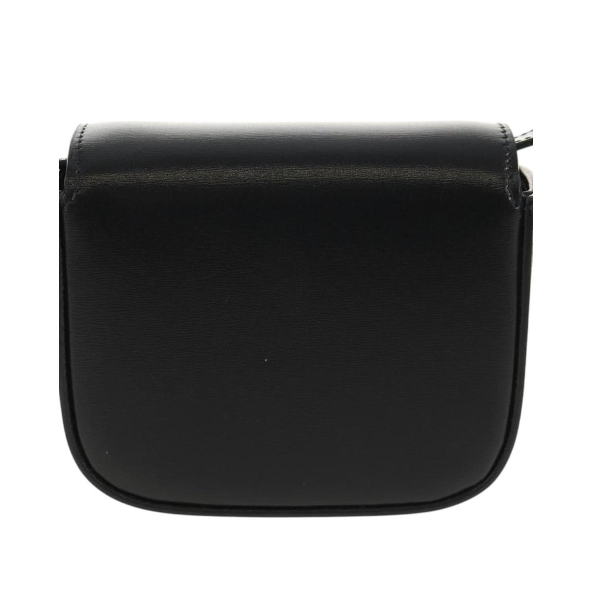 Sac À Main Celine Vintage Triomphe Shoulder Medium Cuir - Noir