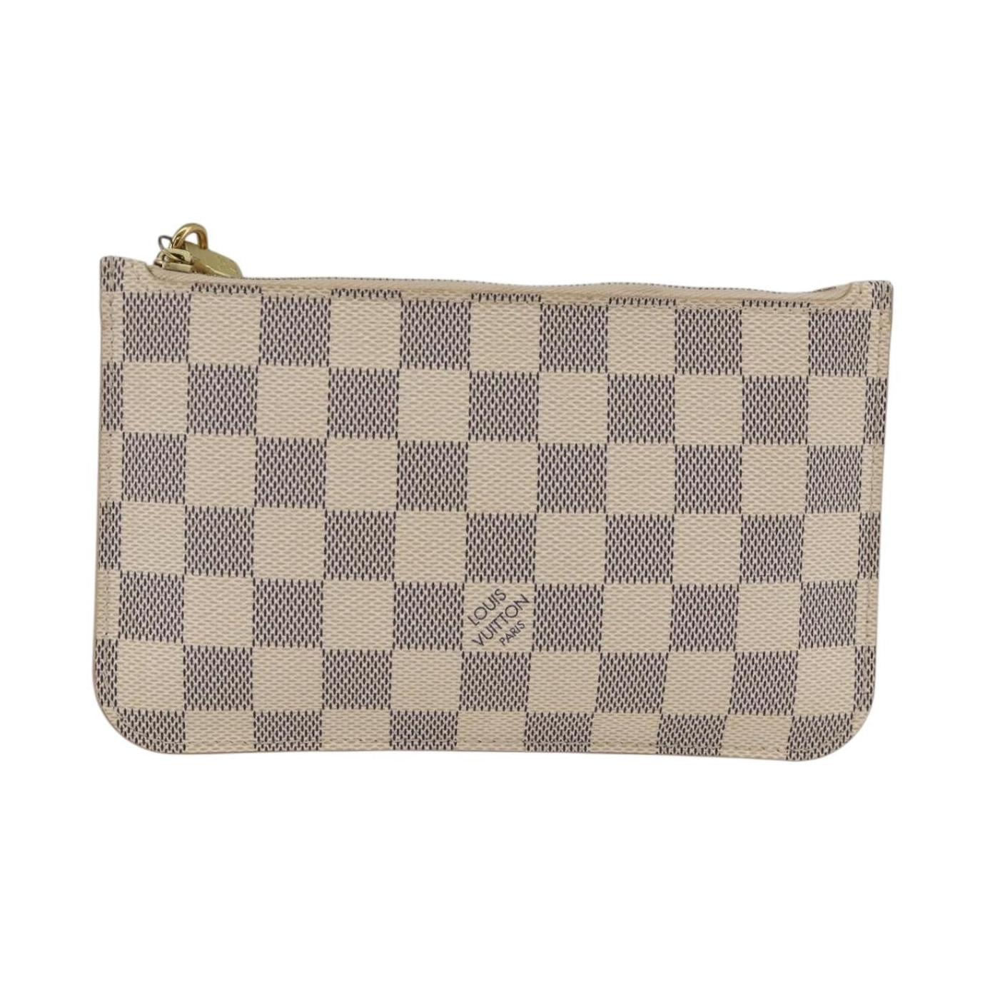 Louis Vuitton Neverfull Pochette Damier Pequeño
