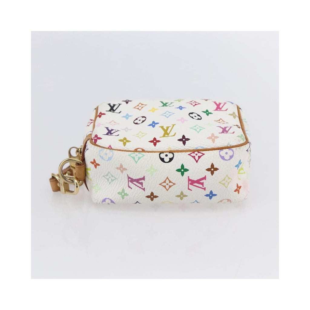 Pochette Louis Vuitton Wapity in tela - Bianca