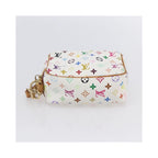 Pochette Louis Vuitton Wapity in tela - Bianca