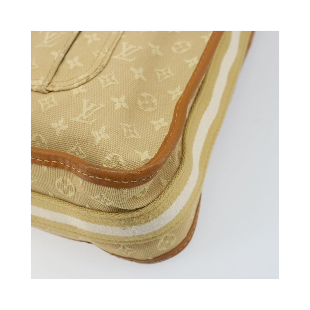Bolso de hombro tipo mensajero Louis Vuitton Mary Kate de lona - Beige