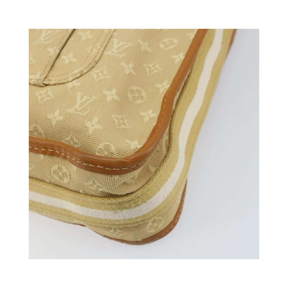Bolso de hombro tipo mensajero Louis Vuitton Mary Kate de lona - Beige