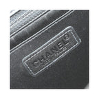 Sac Porté Épaule Chanel Travel Line Flap Medium Nylon - Noir