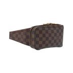 Sac Porté Épaule Louis Vuitton Geronimos Waist Toile - Marron
