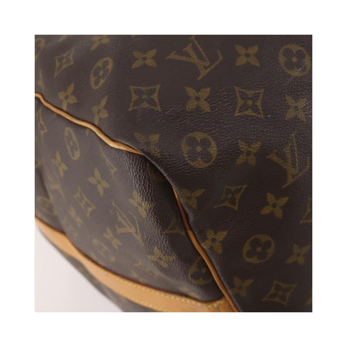 Sac De Voyage Louis Vuitton Keepall Bandouliere 60 Toile - Marron