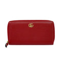 Cartera Gucci GG Marmont con cremallera alrededor de cuero Imagen del producto