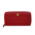 Cartera Gucci GG Marmont con cremallera alrededor de cuero Imagen del producto
