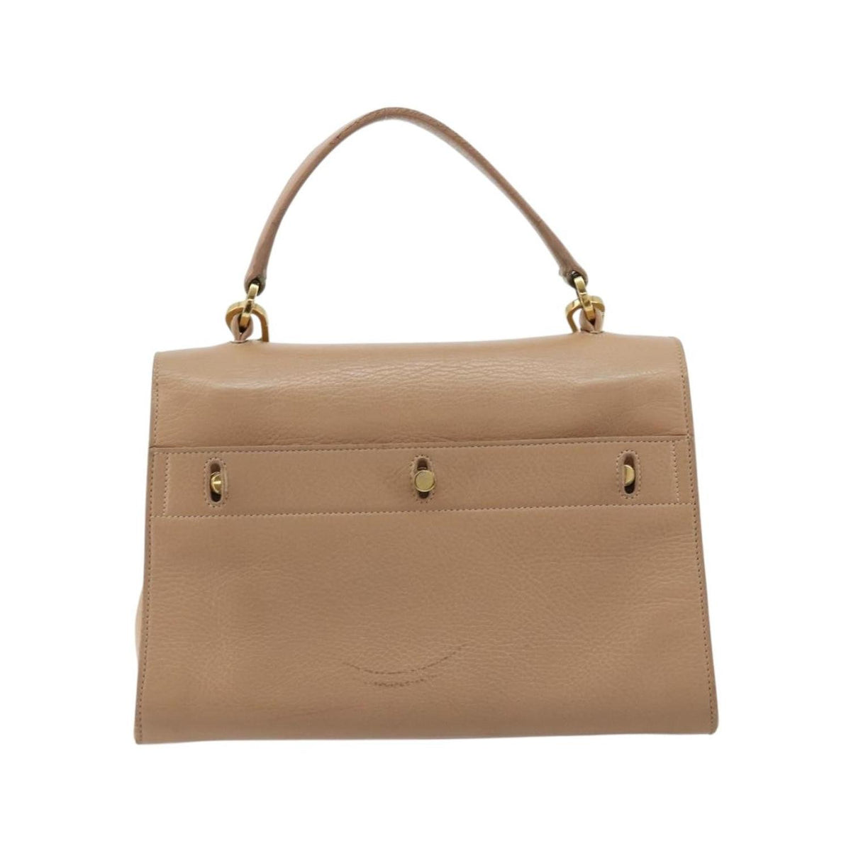 Sac À Main Saint Laurent Muse Two Medium Cuir - Beige