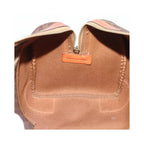 Sac À Main Celine Vintage Macadam Boston Toile - Marron