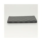 Portefeuille Louis Vuitton Brazza Long Bifold Toile - Gris