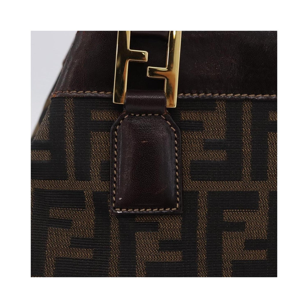 Sac À Main Fendi Vintage Zucca Toile - Marron
