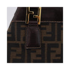 Sac À Main Fendi Vintage Zucca Toile - Marron