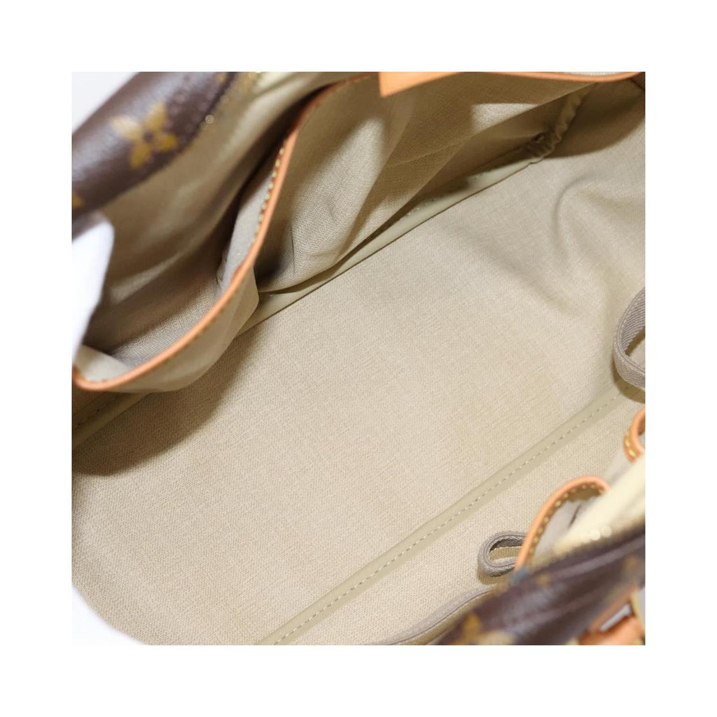 Sac À Main Louis Vuitton Deauville Mini Toile - Marron