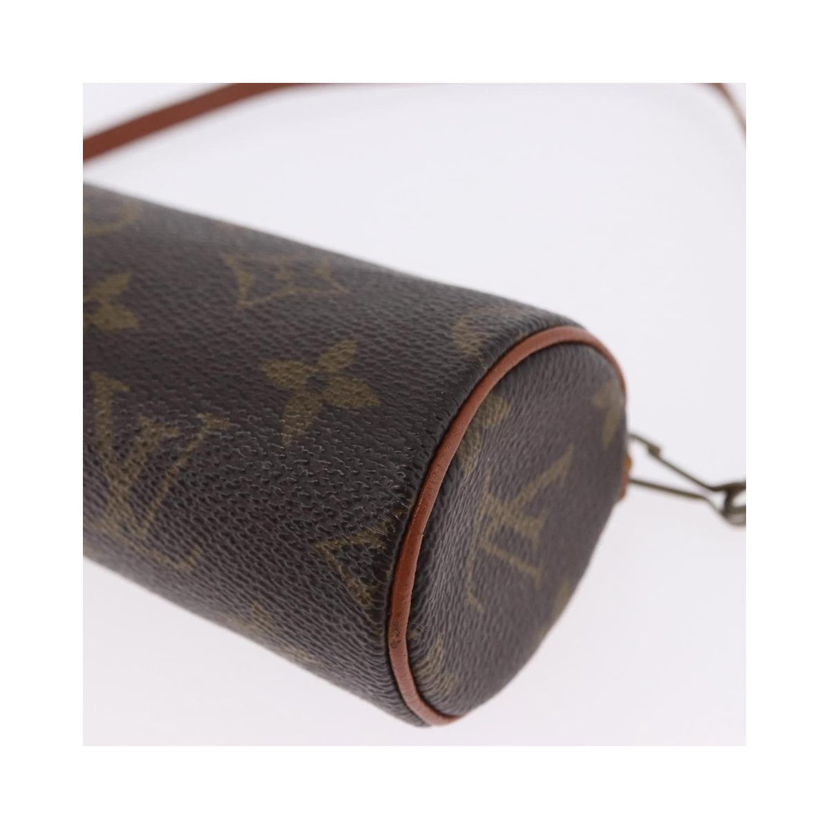 Pochette Louis Vuitton Papillon mini de lona marrón