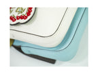 Sac Porté Épaule Fendi Double Baguette Micro Cuir - Blanc