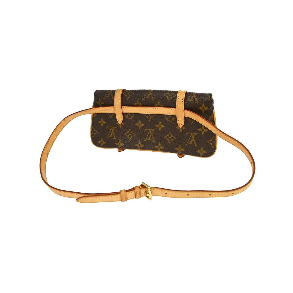 Pochette Louis Vuitton Marelle Waist Toile - Marron