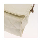 Pochette Chanel Full Flap Wallet On Chain Cuir - Blanc