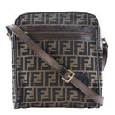 Fendi Logo Zucca Shoulder Bag Zucca Product Image