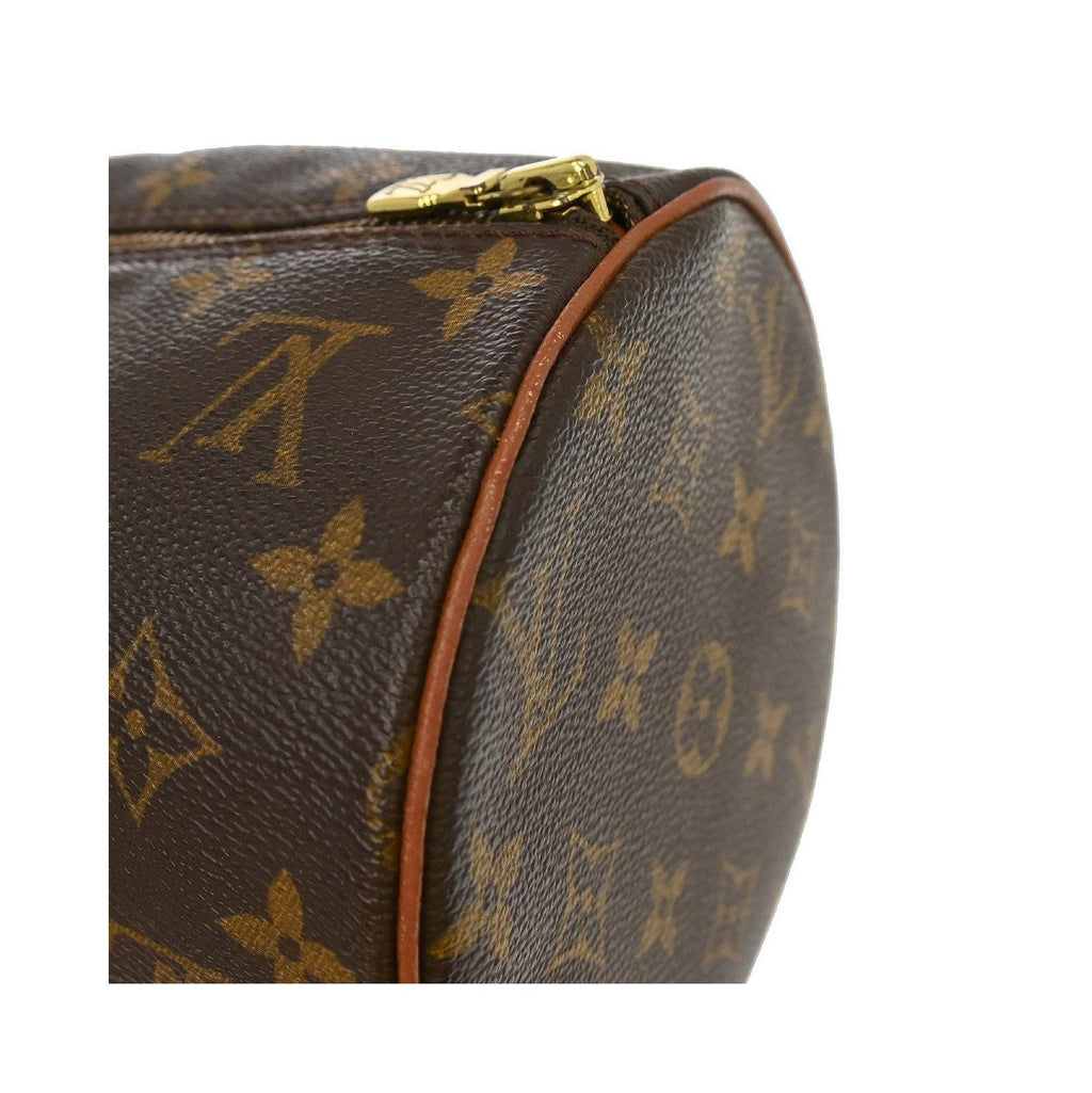 Sac À Main Louis Vuitton Papillon 30 Toile - Marron