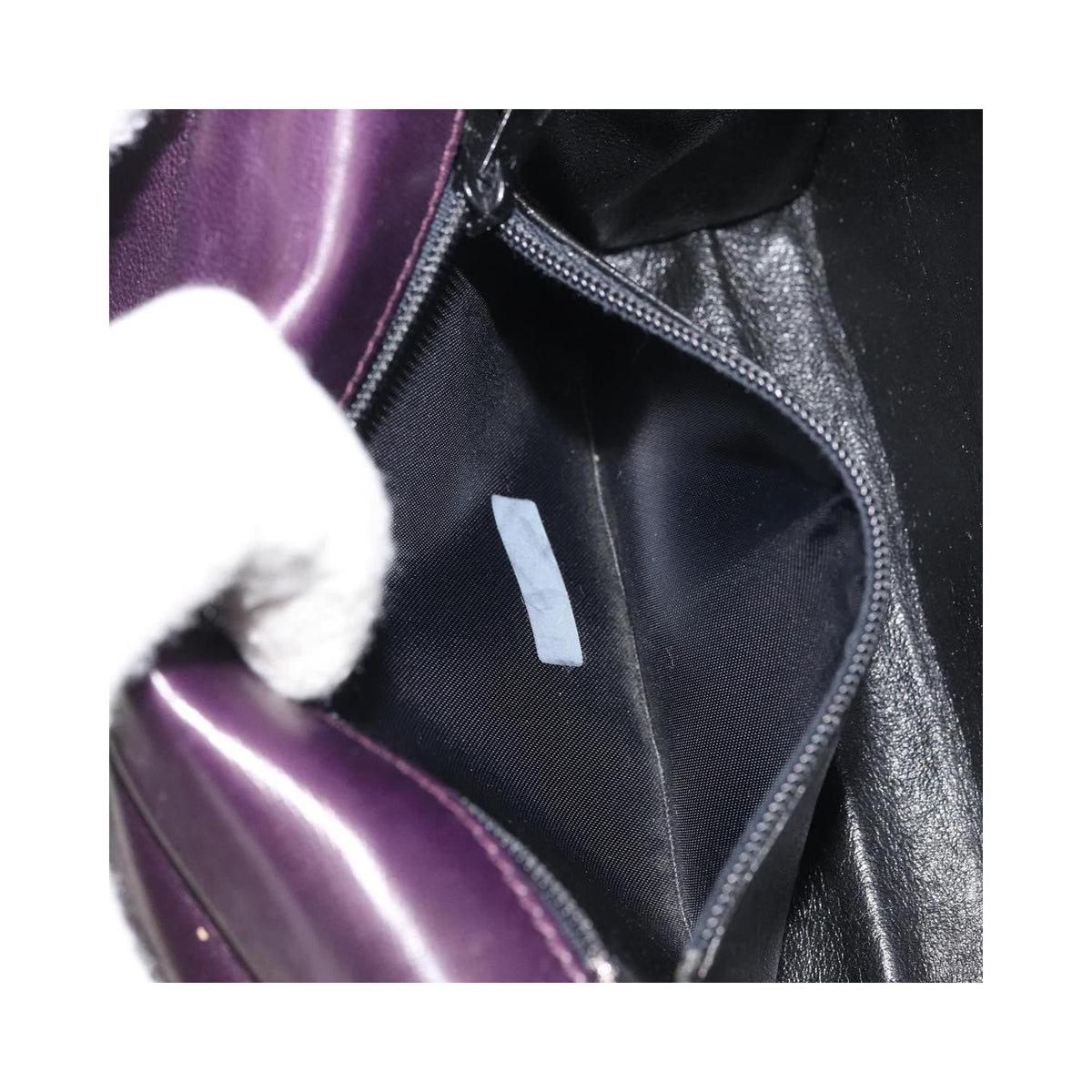 Sac À Main Chanel Wallet On Chain Velvet - Violet