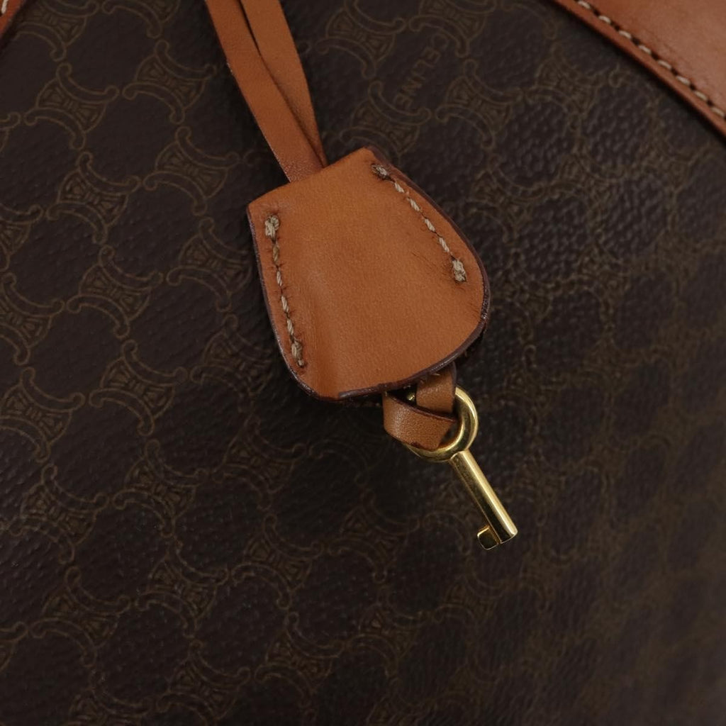 Sac À Main Celine Boston Large Pvc - Marron