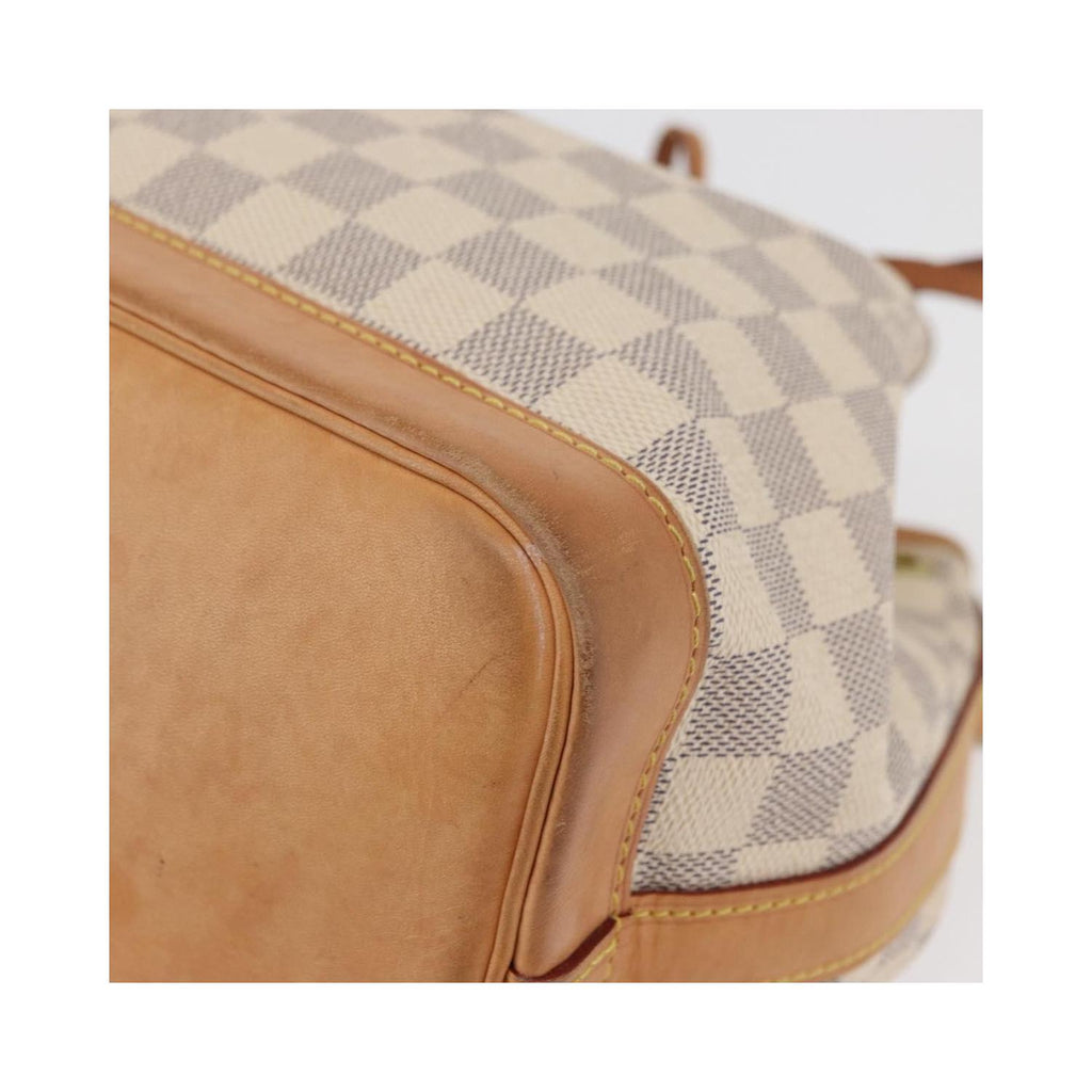 Sac À Main Louis Vuitton Noe Bb Toile - Blanc