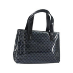 Cabas Celine Vintage Macadam Shopper Tote Plastic - Noir