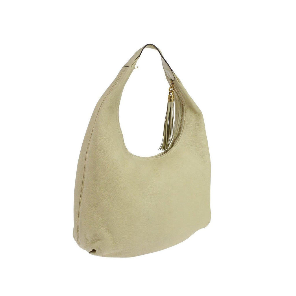 Sac Porté Épaule Gucci Soho Hobo Large Cuir - Beige