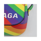 Sac Porté Épaule Balenciaga Everyday Camera Small Cuir - Multicolore