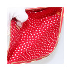 Pochette Louis Vuitton Pochette Accessoires Cuir Verni - Rouge