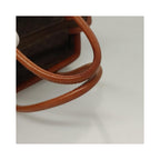 Sac À Main Celine Macadam Handbag Toile - Marron