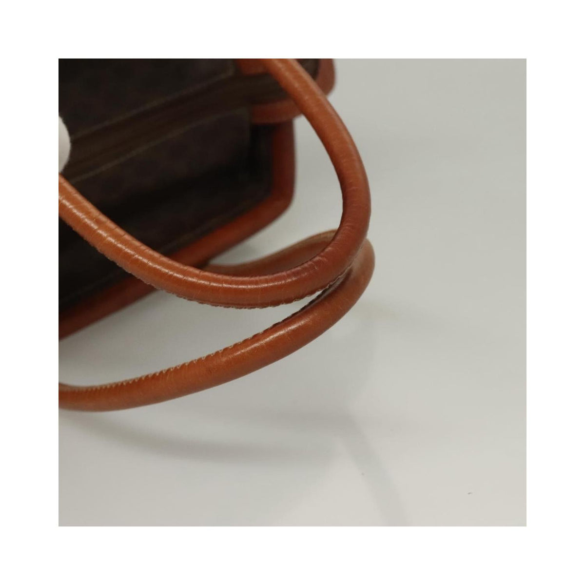 Sac À Main Celine Macadam Handbag Toile - Marron