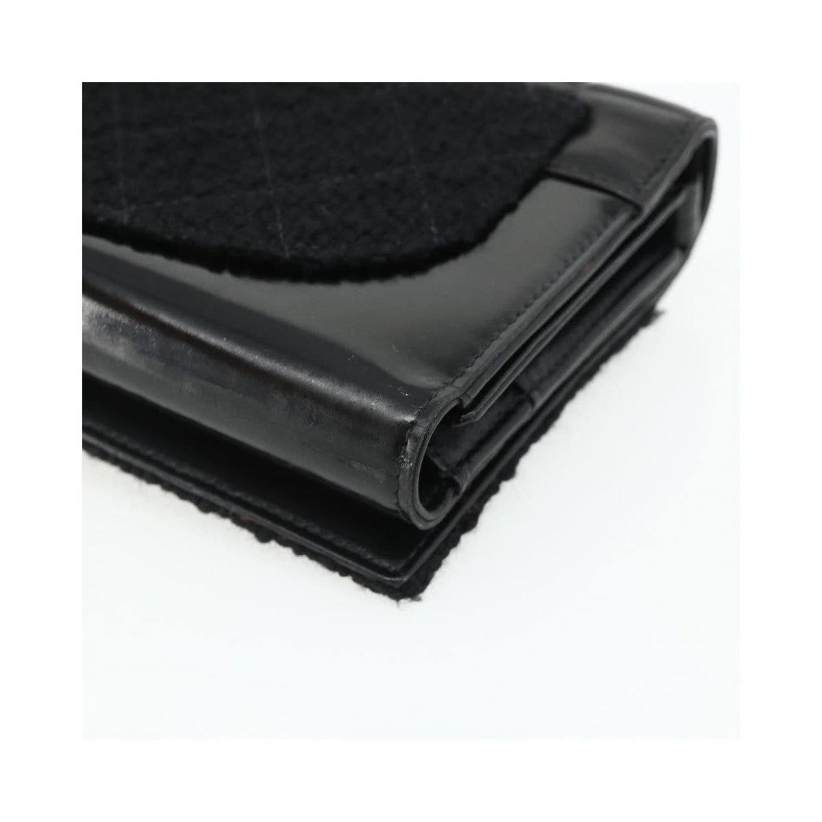 Pochette Chanel Flap Clutch Cuir - Noir