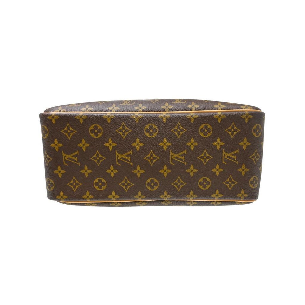 Sac À Main Louis Vuitton Deauville Mini Toile - Marron