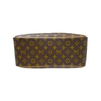Sac À Main Louis Vuitton Deauville Mini Toile - Marron
