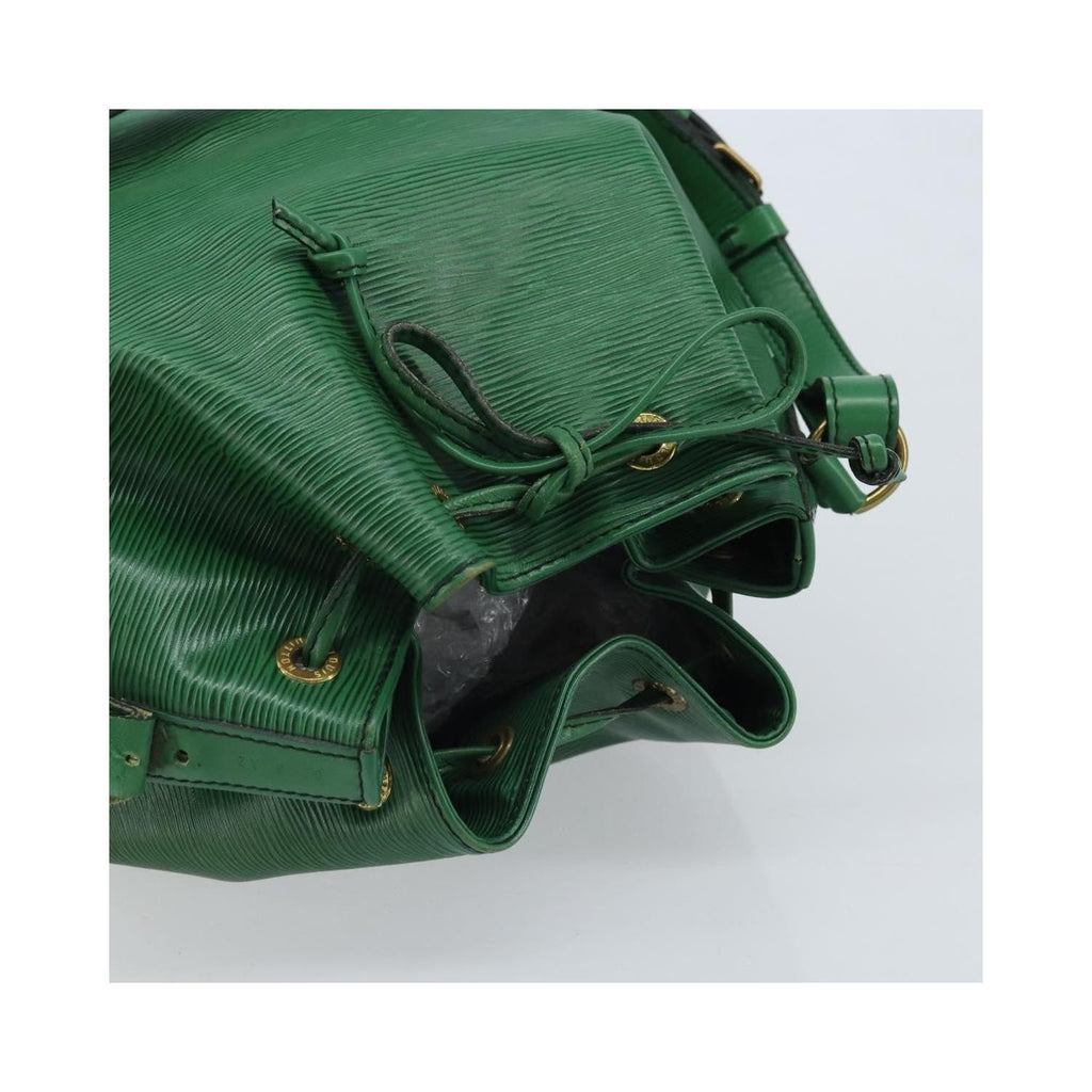 Sac Porté Épaule Louis Vuitton Petit Noe Medium Cuir - Vert