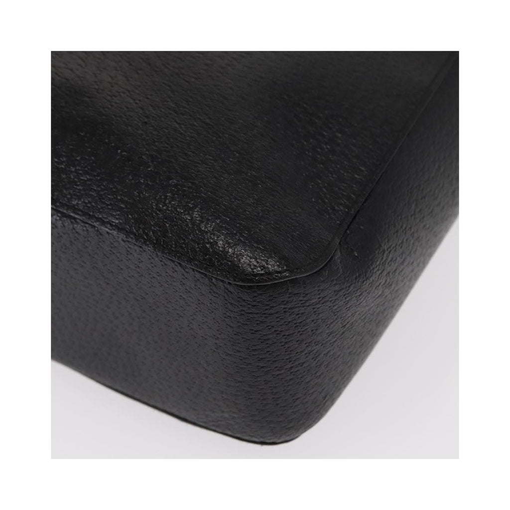 Bolso tote Gucci vintage con asas de bambú de piel - Negro