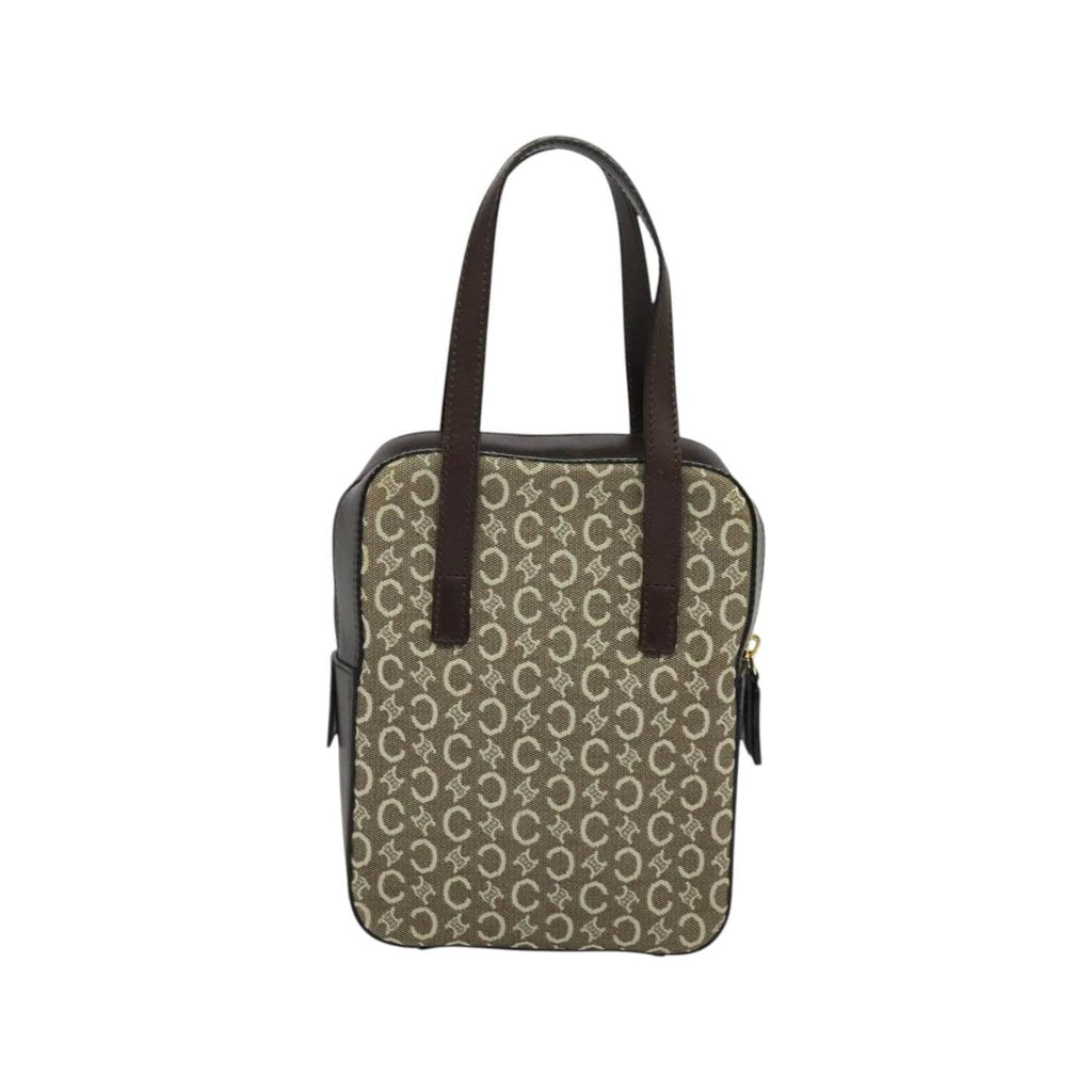 Sac À Main Celine C Macadam Toile - Gris
