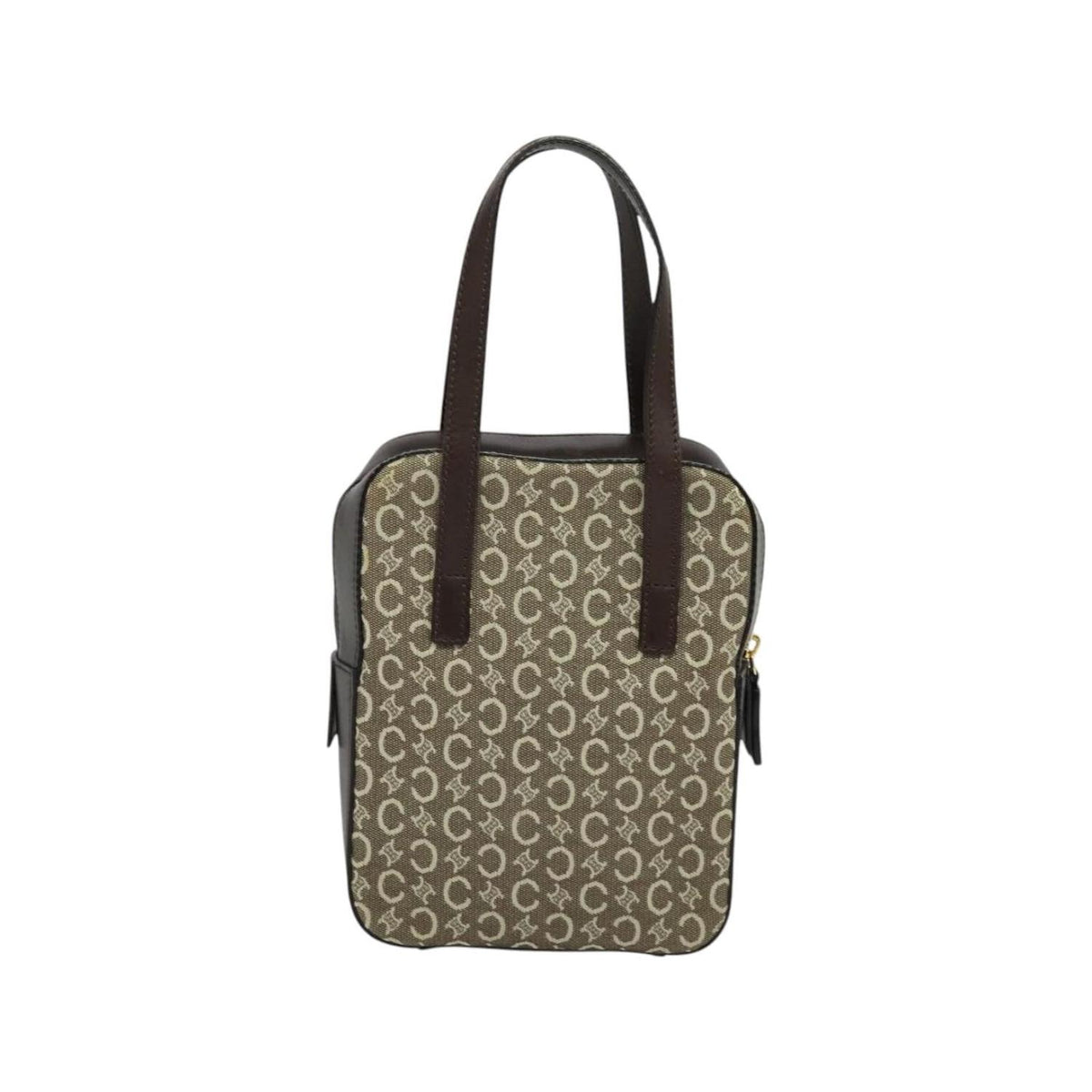 Sac À Main Celine C Macadam Toile - Gris