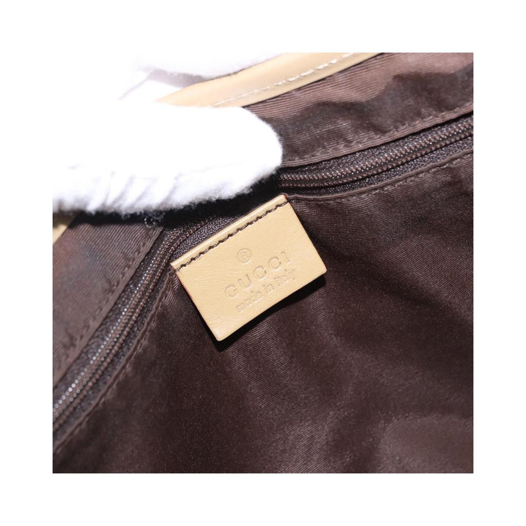 Sac À Main Gucci Jackie Medium Toile - Beige