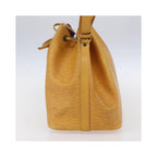 Sac Porté Épaule Louis Vuitton Petit Noe Handbag Small Cuir - Jaune