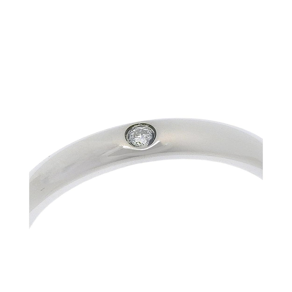 Bague Cartier 1895 Wedding Band 2.2 Mm Platinum - Argent