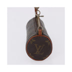 Pochette Louis Vuitton Papillon mini de lona marrón