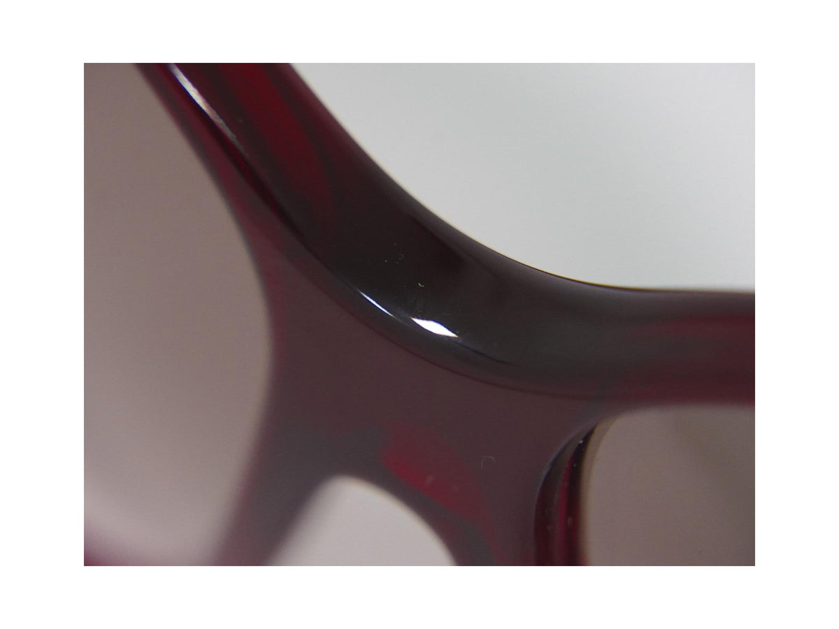 Lunettes De Soleil Gucci Eyewear Plastic - Rouge