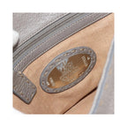 Sac À Main Fendi Selleria Linda Satchel Mini Cuir - Gris