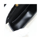 Sac À Main Celine Vintage Triomphe Shoulder Medium Cuir - Noir