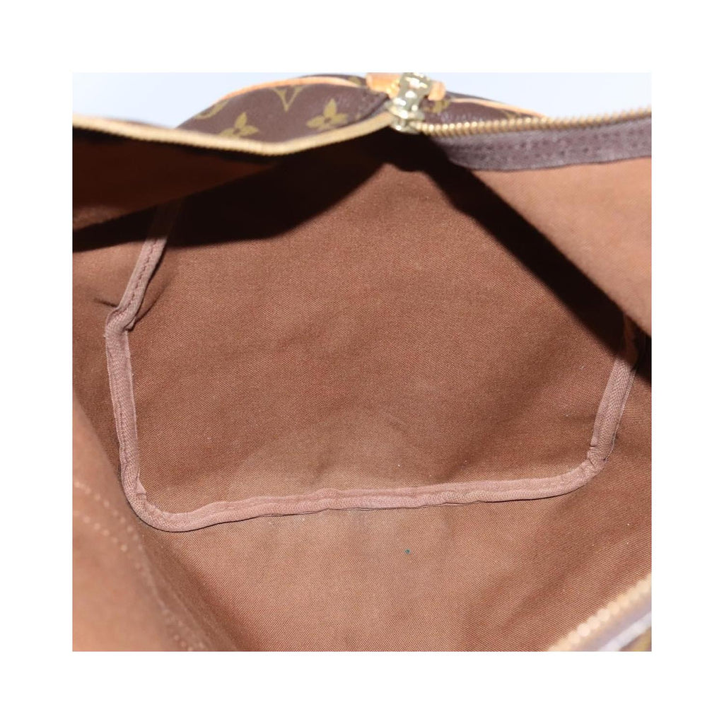 Louis Vuitton Keepall 55 canvas travel bag – brown
