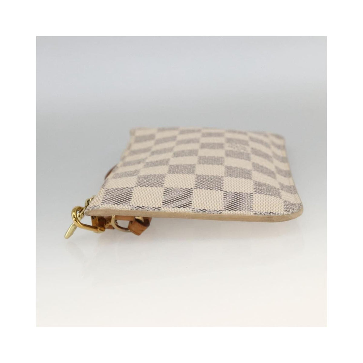 Pochette Louis Vuitton Neverfull Pochette Small Toile - Blanc