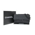 Sac Porté Épaule Chanel Travel Line Flap Medium Nylon - Noir