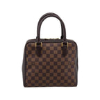 Sac À Main Louis Vuitton Brera Toile - Marron